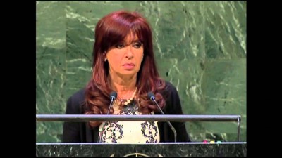 THREE AND A HALF CHEERS FOR ARGENTINA&#8217;S PRESIDENT FERNANDEZ DE KIRCHNER&#8230;